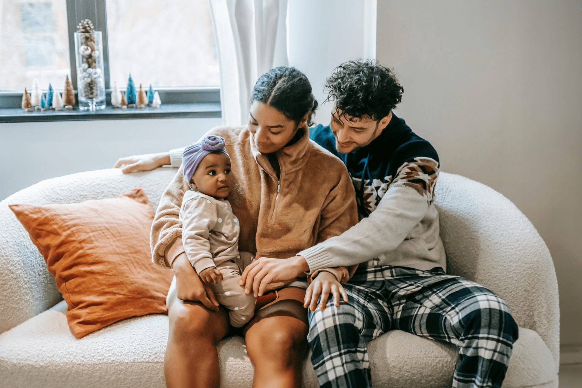 A loving family